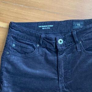 AG Adriano Goldschmied Women's Navy Skinny Jeans